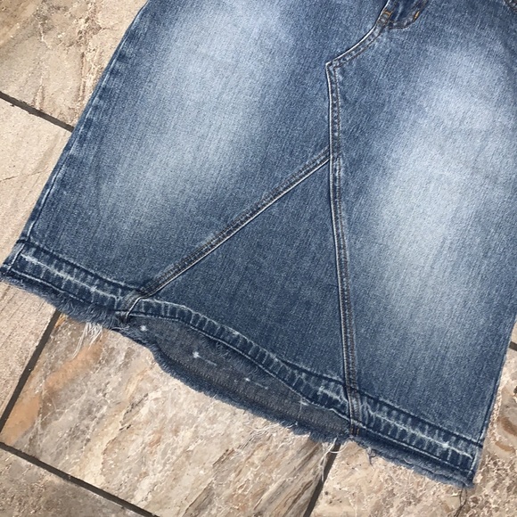 Abercrombie & Fitch Distressed Denim Skirt - Picture 4 of 13